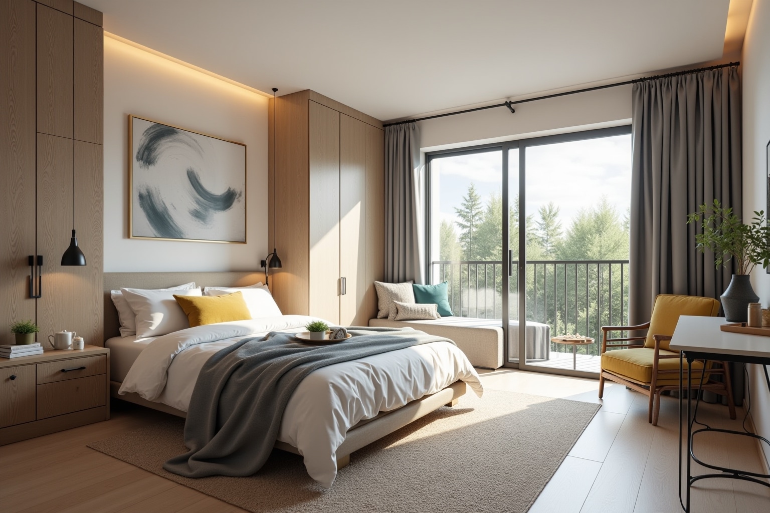 12 Einrichtungsideen für 1-Zimmer-Wohnungen 30qm